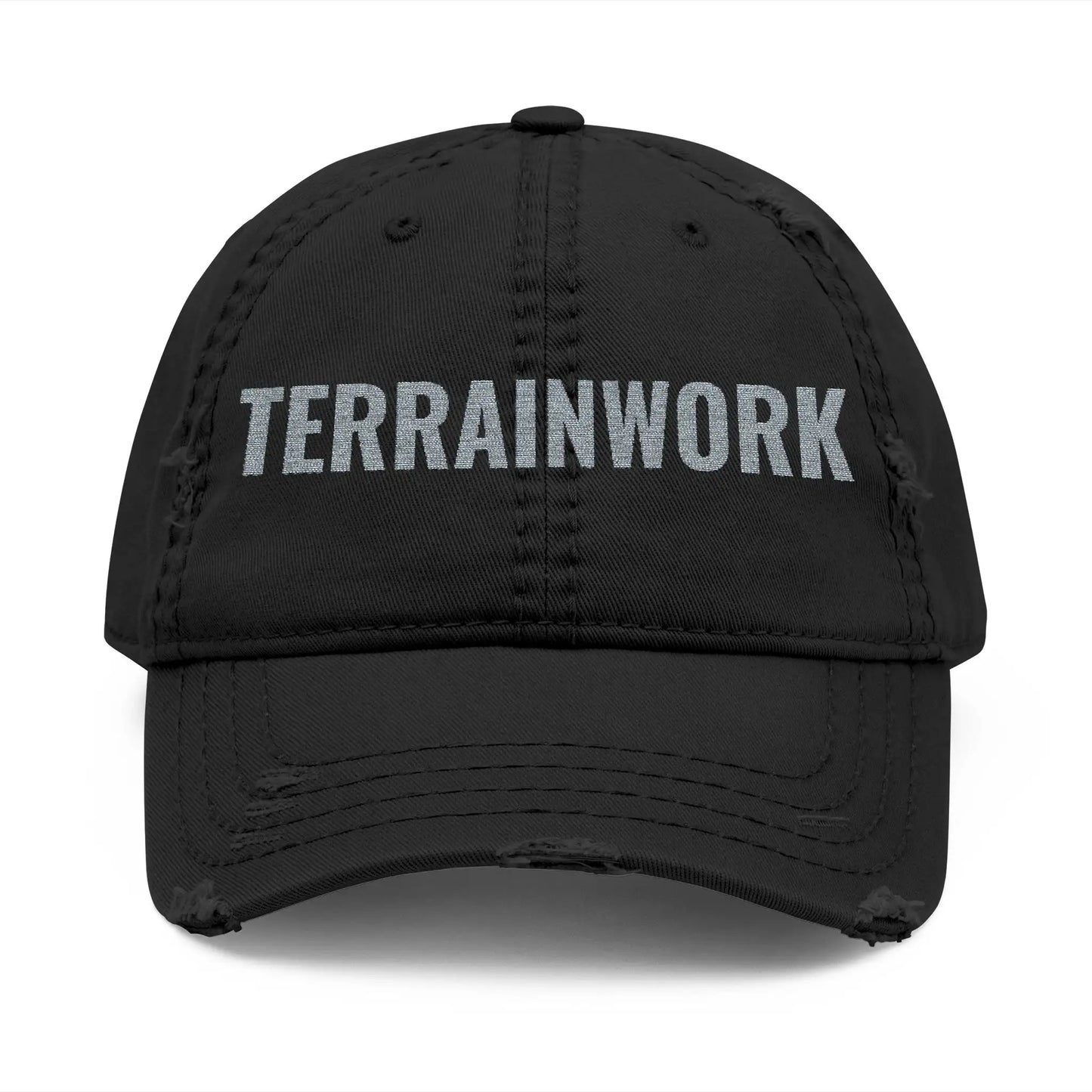 Distressed Dad Hat – TERRAINWORK Edition